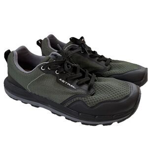 Astral TR1 Mesh Hiking Shoes Green Mens 8 EU 41 1/3  Lightweight Quick Drying